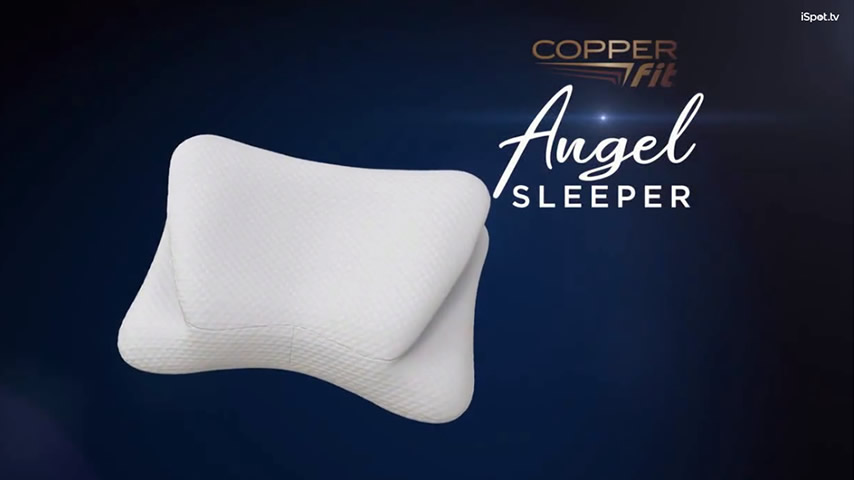 Angel SLEEPER by Copper Fit TV Commercial, ‘Spine and Neck Alignment’